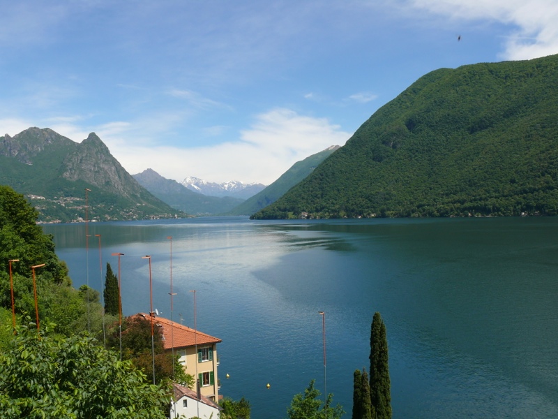 Gandria - jezero Lugano